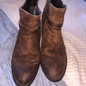 Börn Shoes Brown Leather Boots size 10
